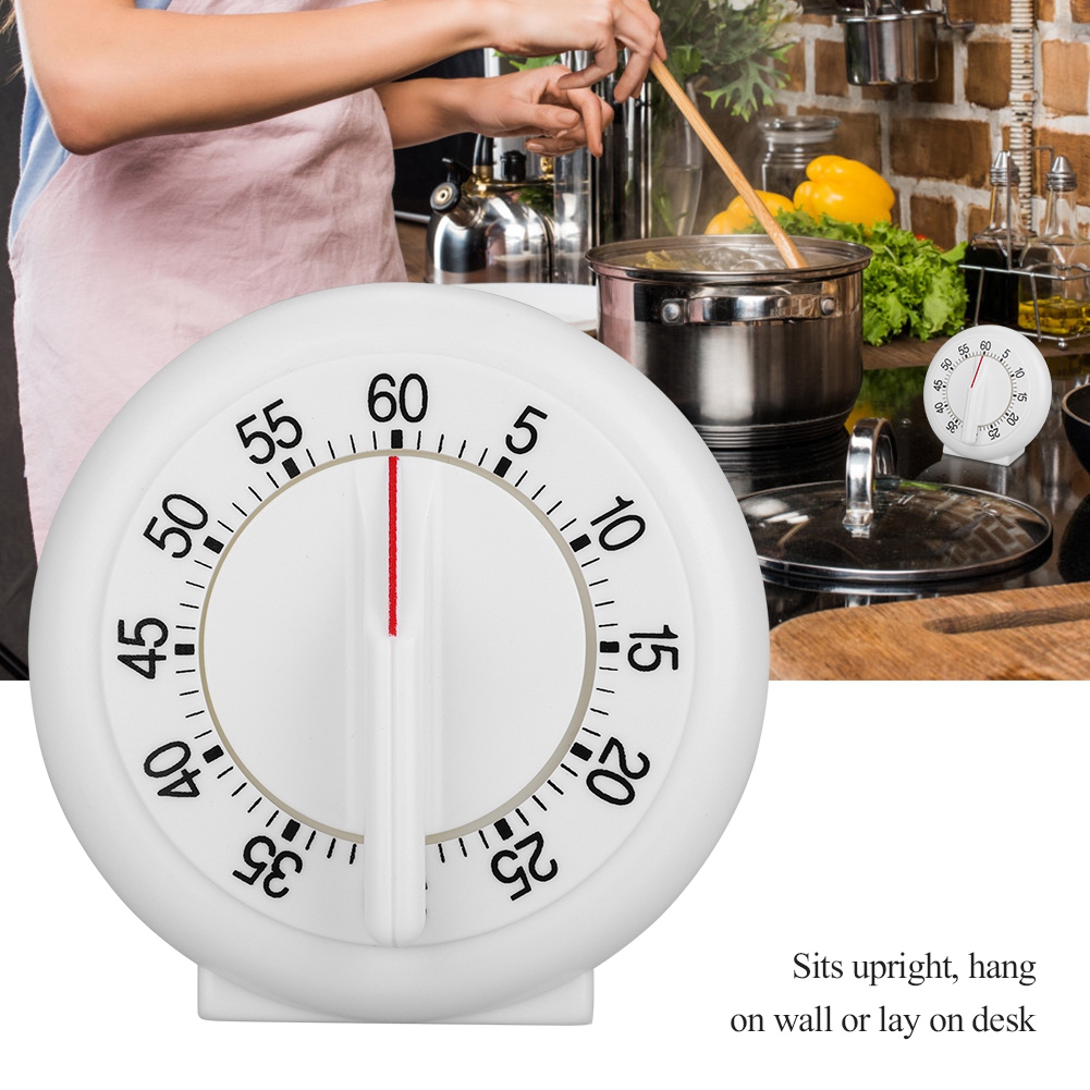 Baking Kitchen Hourly - Minuteur de cuisine mécanique rond de