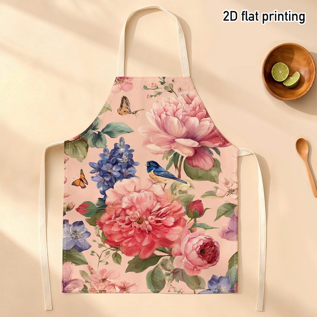 Kitchen Baking Ideas - 1 tablier en lin à motifs