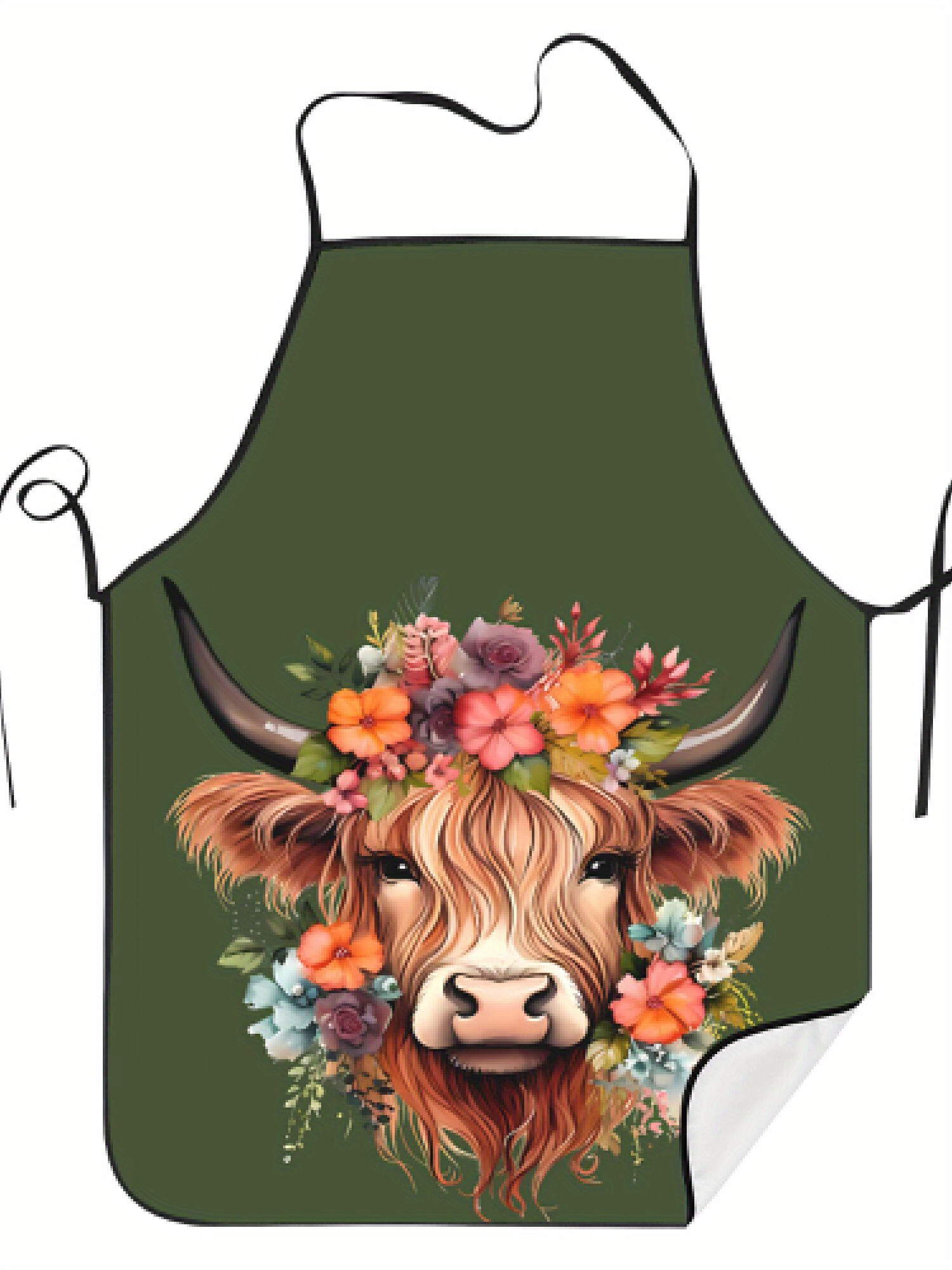 Kitchen Baking Ideas - 1 tablier amusant à motif vache