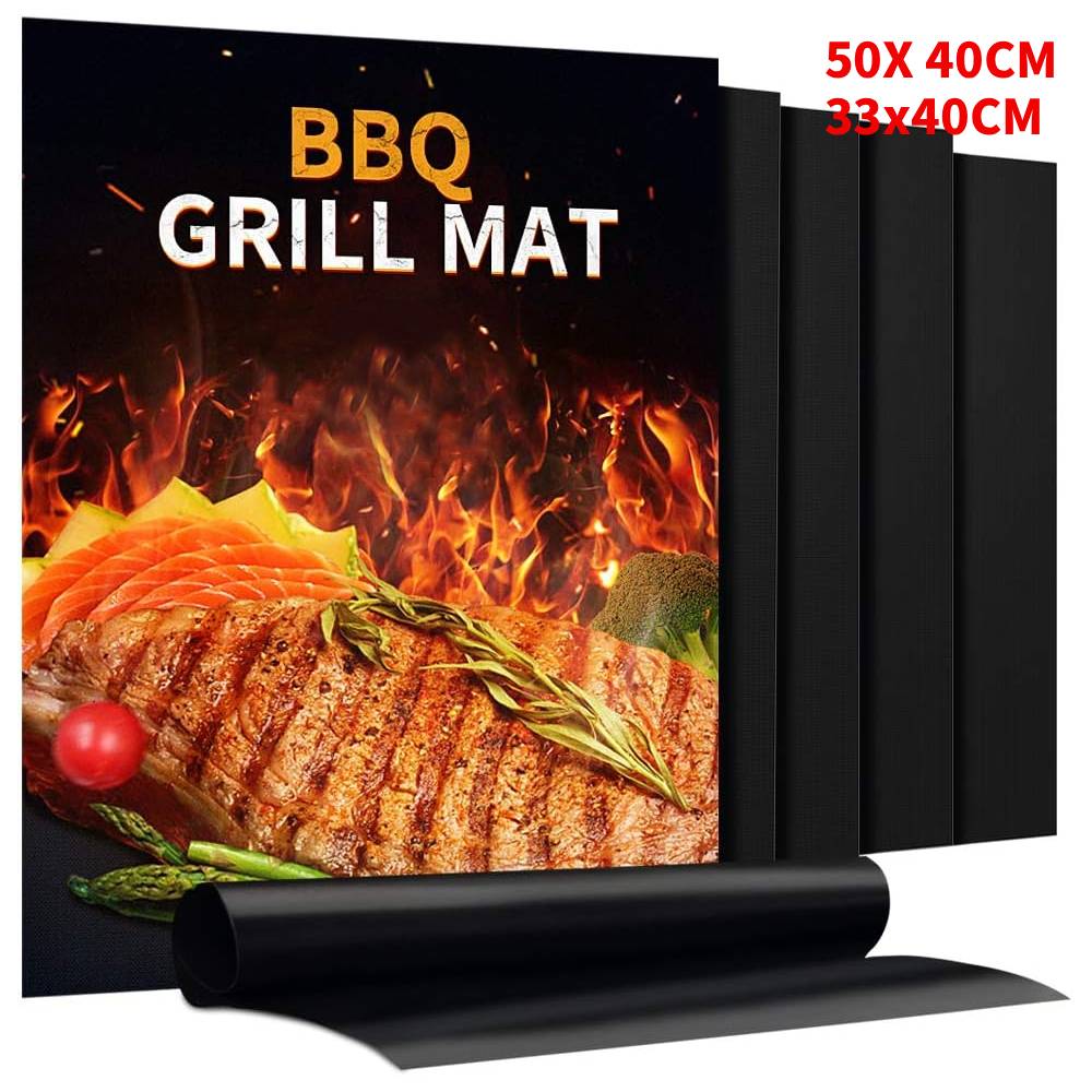 Super Kitchen Baking Mat - Tapis de barbecue antiadhésif, résistant à