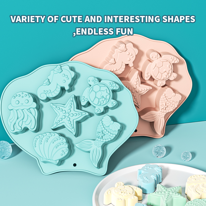 Moule en silicone Ocean Fondan - Kitchen Baking Utensils avis et prix