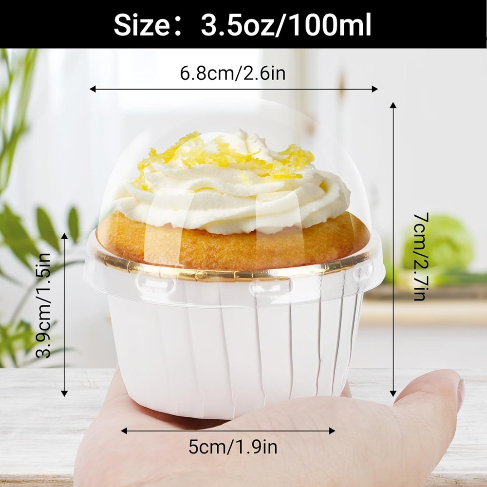 50 pièces Muffins tasse papier - Kitchen For Baking avis et prix