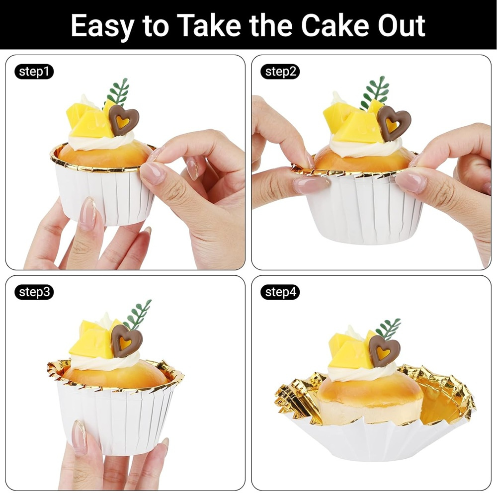 50 pièces Muffins tasse papier - Kitchen For Baking avis et prix