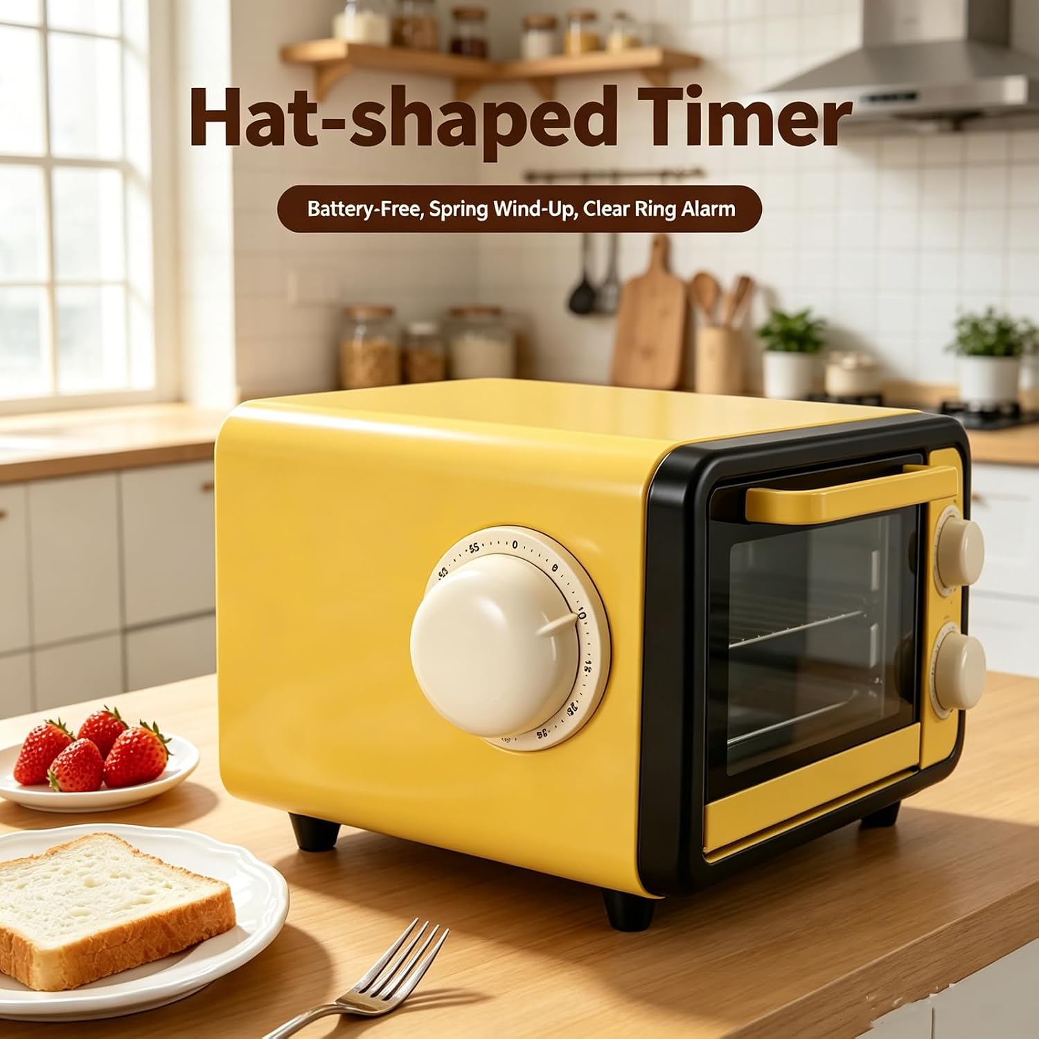Minuteur de cuisine mécanique  - Baking Kitchen Hourly avis et prix